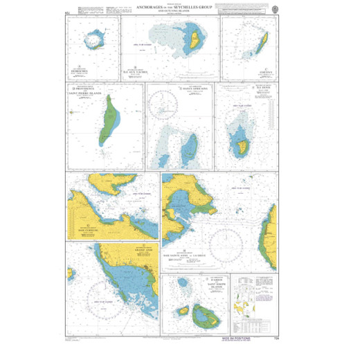 Admiralty Raster Geotiff - 724 - Anchorages in the Seychelles Group and Outlying Islands