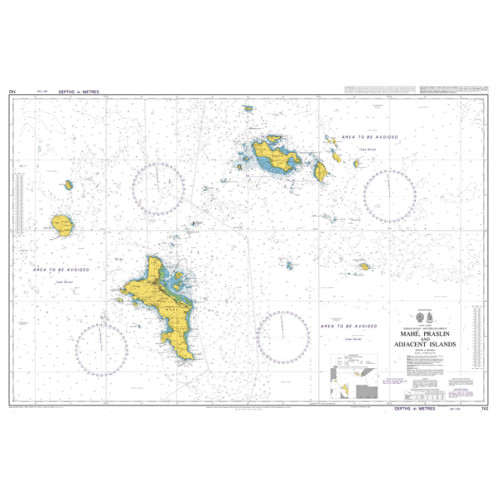 Admiralty Raster Geotiff - 742 - Mahe, Praslin and Adjacent Islands