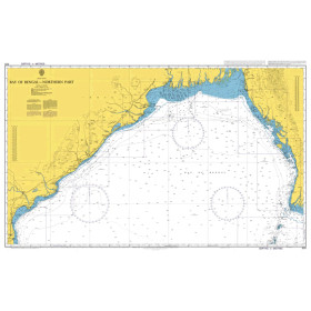 Admiralty Raster Géotiff - 829 - Bay of Bengal - Northern Part