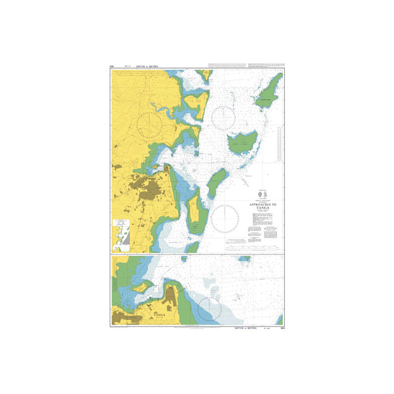 Admiralty - 663 - Approaches to Tanga