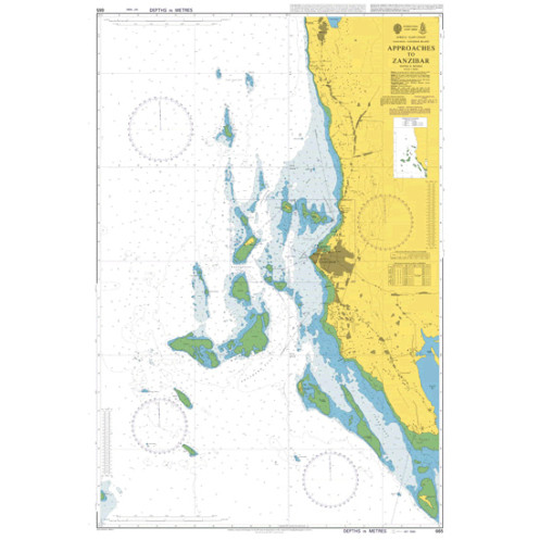 Admiralty - 665 - Approaches to Zanzibar