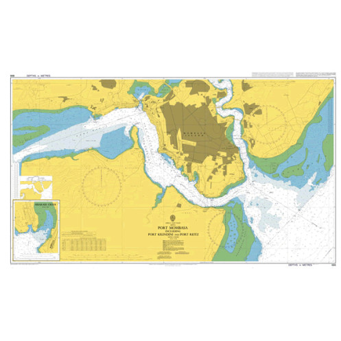 Admiralty - 666 - Port Mombasa including Port Kilindini and Port Reitz Admiralty - 666 - Port Mombasa including Port Kilindini and Port Reitz