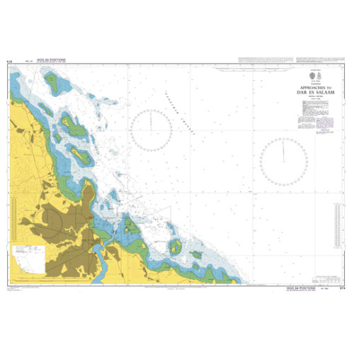 Admiralty - 674 - Approaches to Dar es Salaam