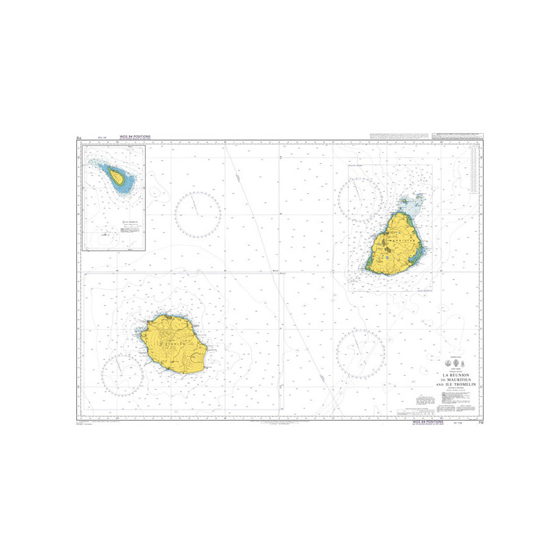 Admiralty - 712 - La Reunion to Mauritius and Ile Tromelin
