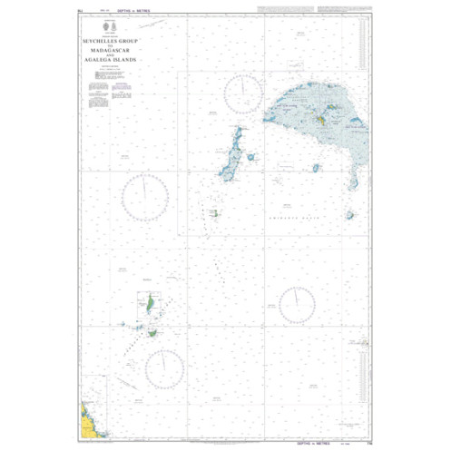 Admiralty - 716 - Seychelles Group to Madagascar and Agalega Islands