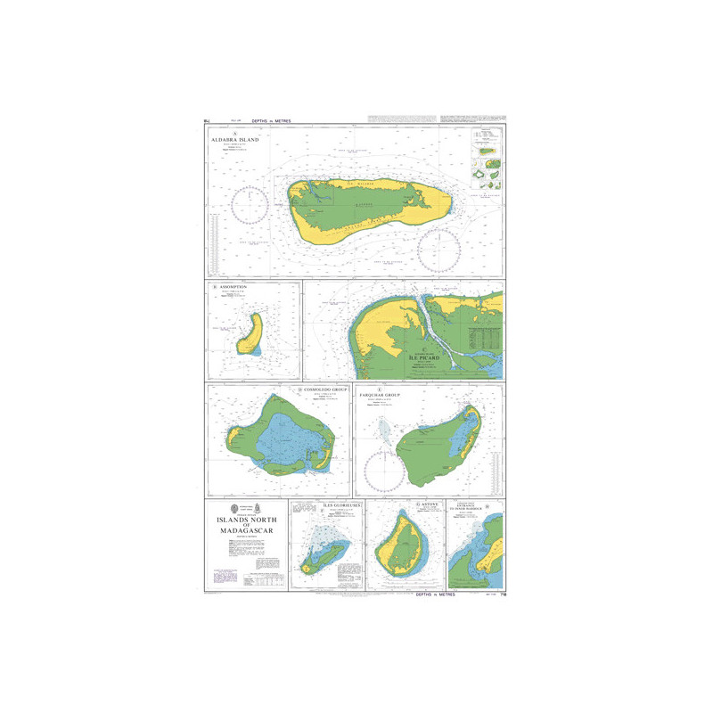 Admiralty - 718 - Islands North of Madagascar