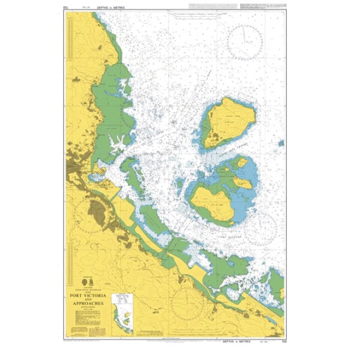 Admiralty - 722 - Port Victoria and Approaches