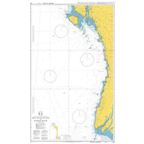 Admiralty - 818 - Manaung (Cheduba) Island to Pathein River