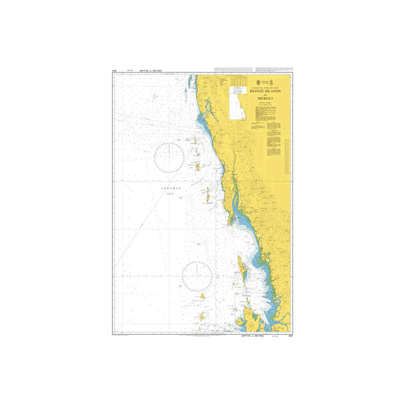 Admiralty - 824 - Heinze Islands to Myeik (Mergui)