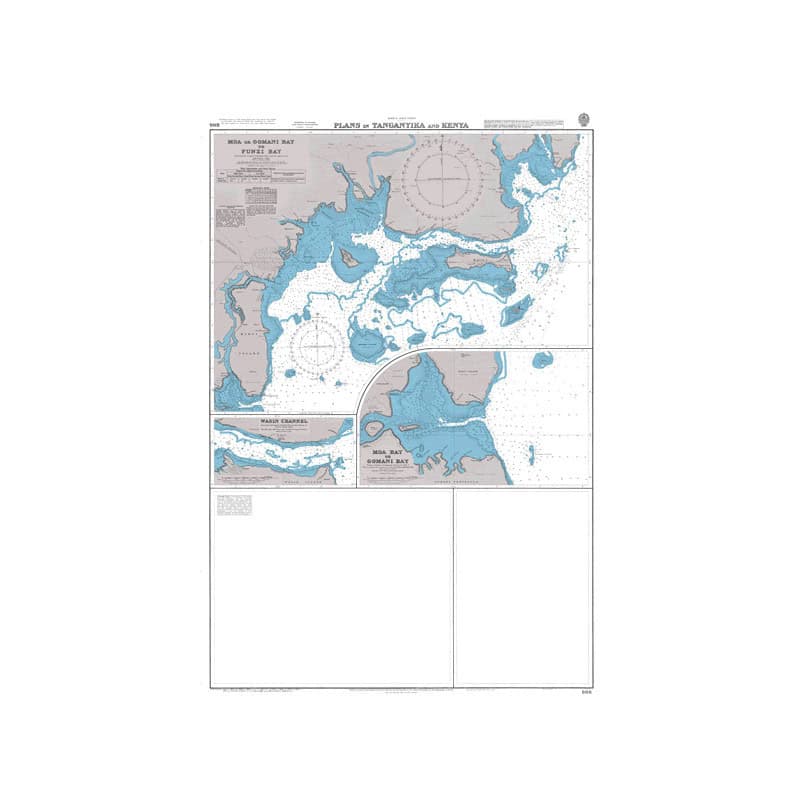 Admiralty - 866 - Plans in Tanganyika and Kenya