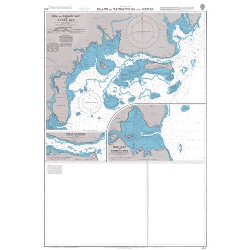 Admiralty - 866 - Plans in Tanganyika and Kenya