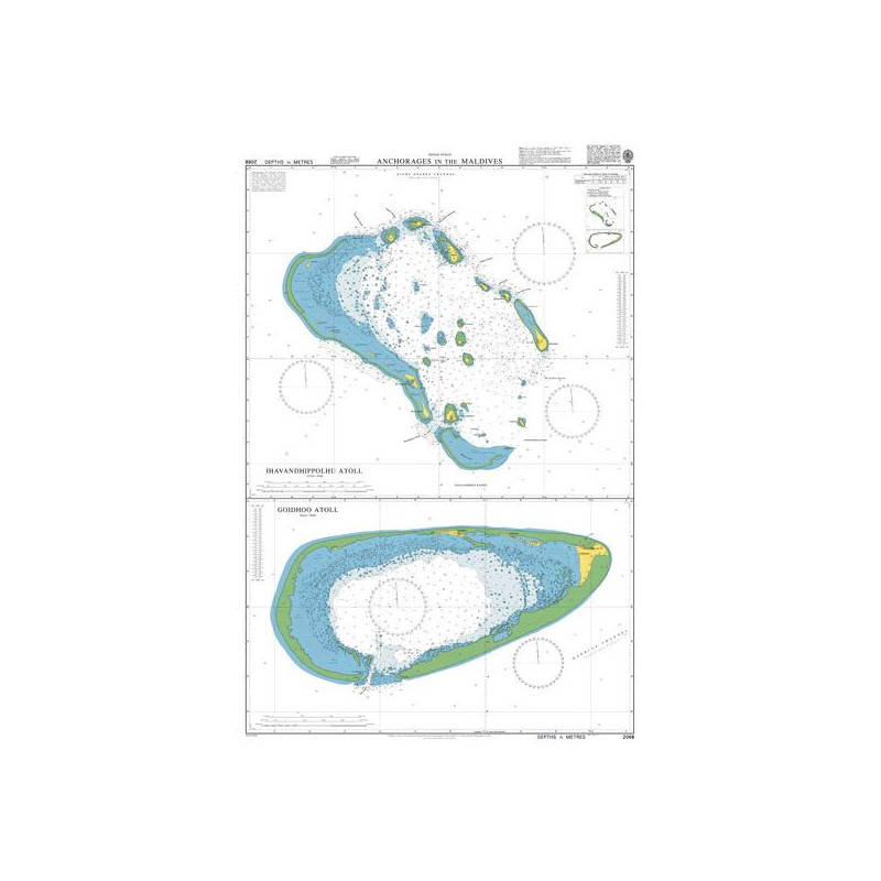Admiralty - 2068 - Anchorages in the Maldives