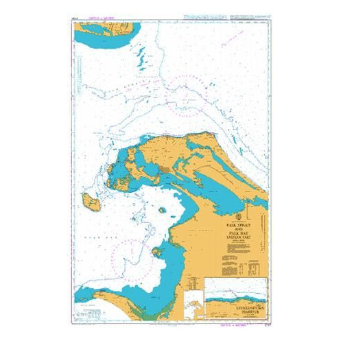 Admiralty - 2197 - Palk Strait and Palk Bay (Eastern Part)