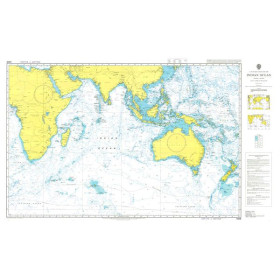 Admiralty - 4005 - A Planning Chart for the Indian Ocean