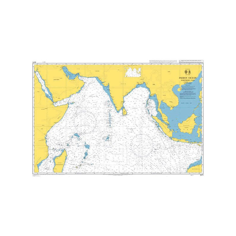 Admiralty - 4071 - Indian Ocean Northern Part