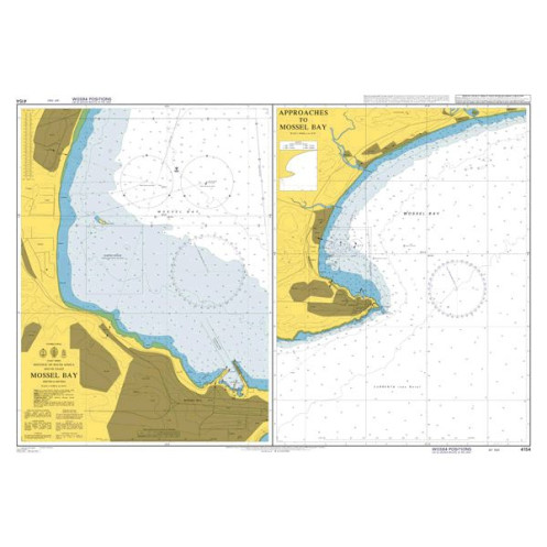 Admiralty - 4154 - Approaches to Mossel Bay