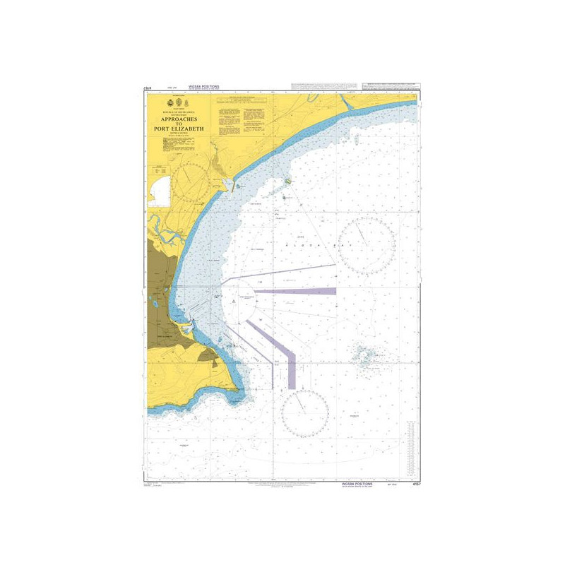 Admiralty - 4157 - Approaches to Port Elizabeth