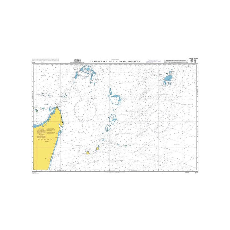 Admiralty - 4702 - Chagos Archipelago to Madagascar