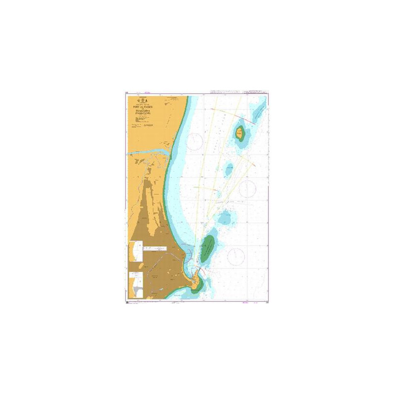 Admiralty - 696 - Port and Passes of Toamasina (Tamatave)