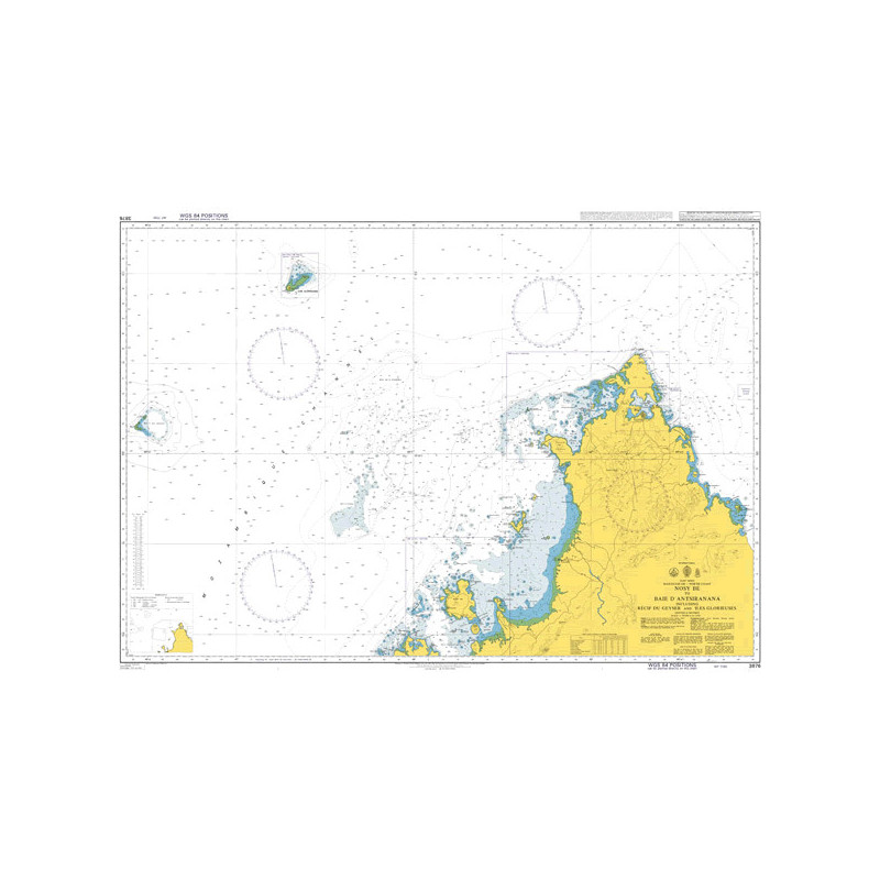 Admiralty - 3876 - Nosy Be to Baie d'Antsiranana- including Récif du Geyser & Iles Glorieuses