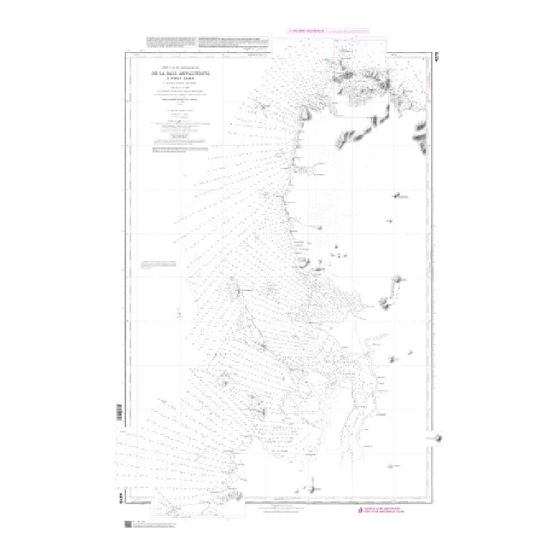 Shom C - 4379 - De la Baie Ampasindava à Nosy Saba - Ile et port Radama