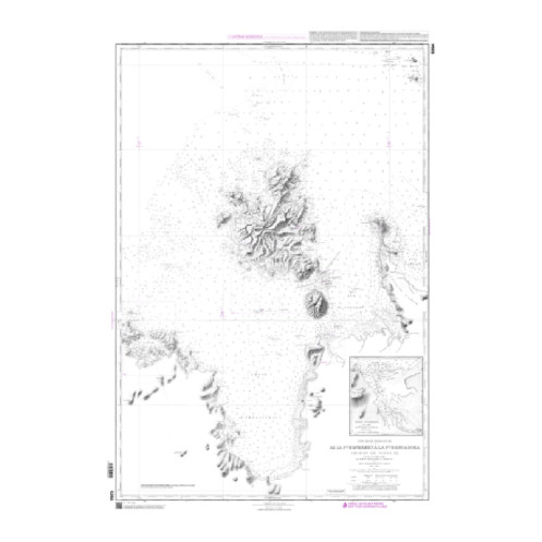 Shom C - 5264 - De la Pointe d'Andemby à la Pointe d'Angadoka - Abords de Nossi-Bé