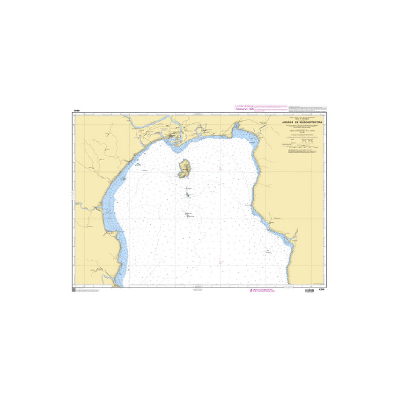 Shom C - 6309 - Baie d'Antongil, abords de Maroantsetra