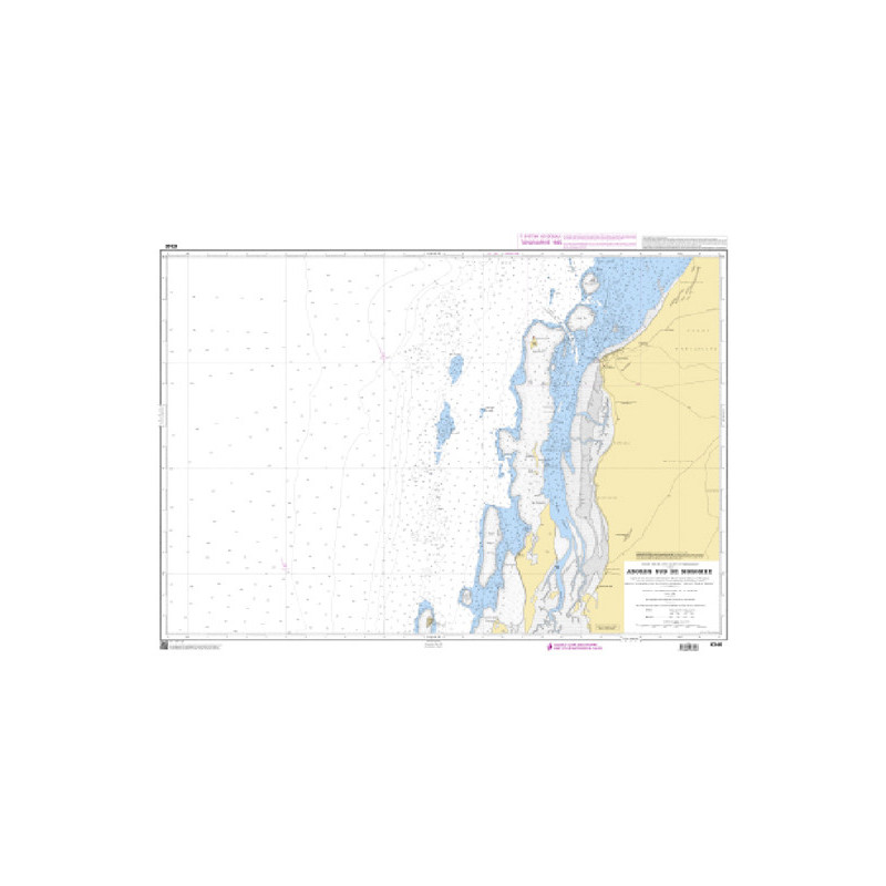 Shom C - 6346 - Abords Sud de Morombe