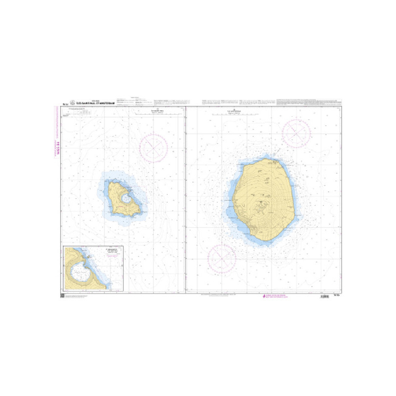 Shom C - 7170 - Îles Saint-Paul et Amsterdam