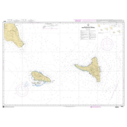 Shom C - 7678 - Îles Anjouan et Mohéli