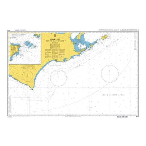Admiralty Raster ARCS - 1803 - Hokkaido - South-East Coast