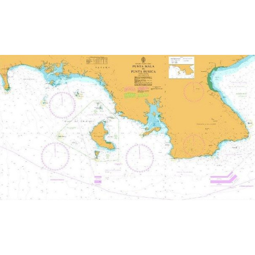 Admiralty Raster ARCS - 2496 - Punta Mala to Punta Burica