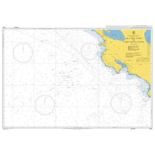 Admiralty Raster Géotiff - 1021 - Isla Del Cano to Cabo Santa Elena
