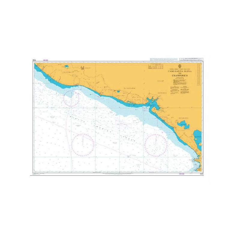 Admiralty Raster Geotiff - 1022 - Cabo Santa Elena to Champerico