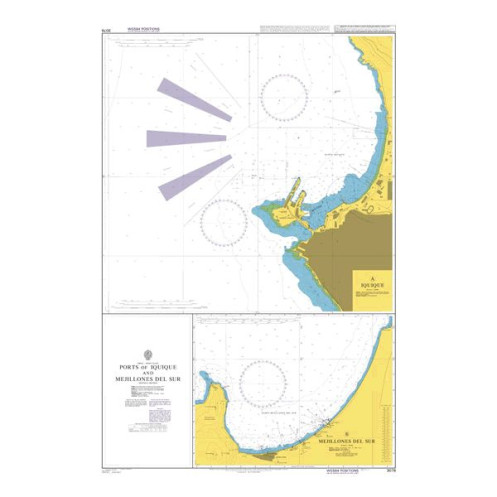 Admiralty Raster Géotiff - 3076 - Ports of Iquique and Mejillones del Sur