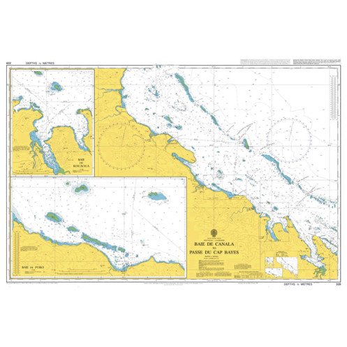 Admiralty Raster Geotiff - 339 - Baie de Canala to Passe du Cap Bayes