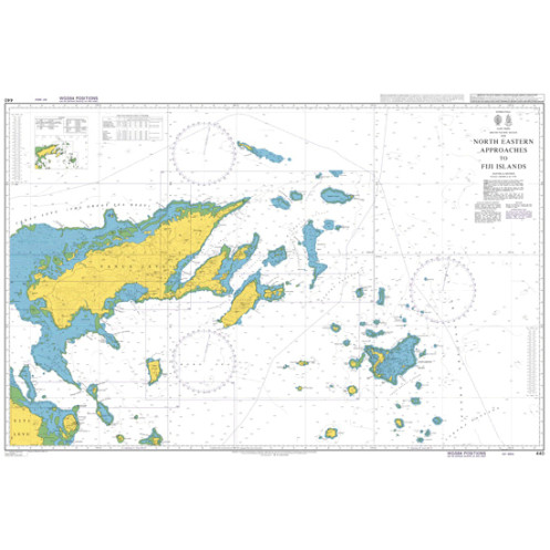 Admiralty Raster Geotiff - 440 - North Eastern Approaches to Fiji Islands