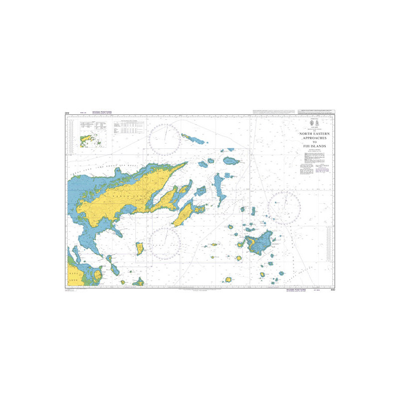 Admiralty - 440 - North Eastern Approaches to Fiji Islands
