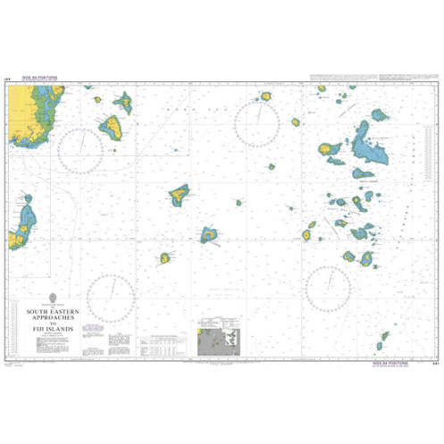 Admiralty - 441 - South Eastern Approaches to Fiji Islands