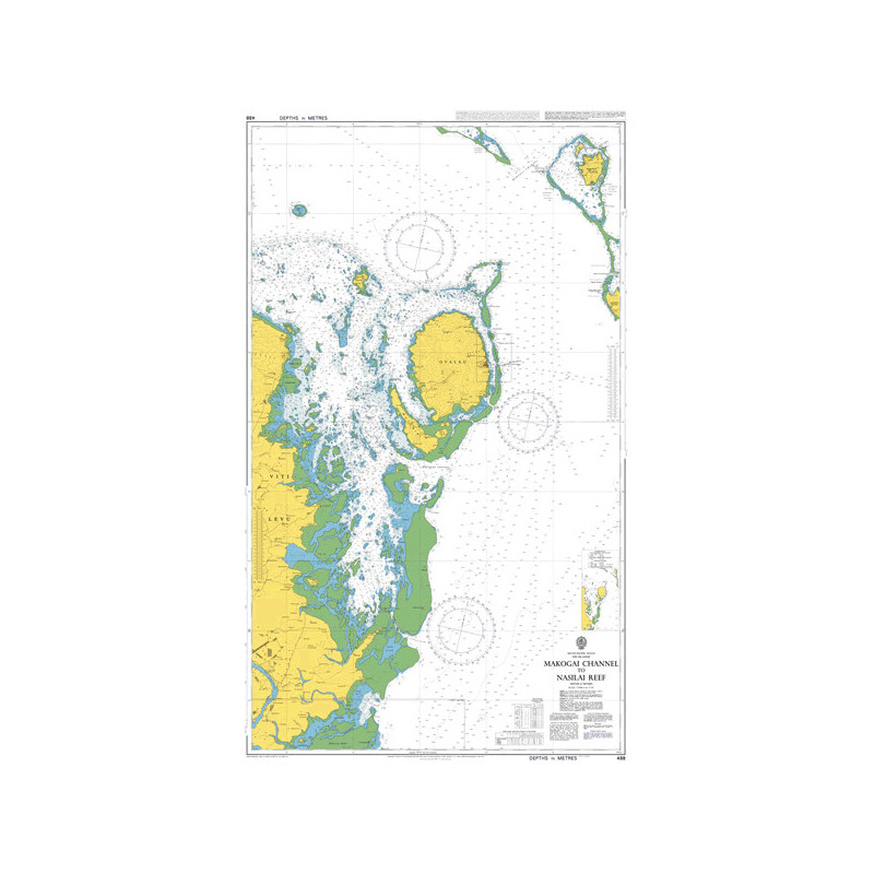 Admiralty - 488 - Makogai Channel to Nasilai Reef
