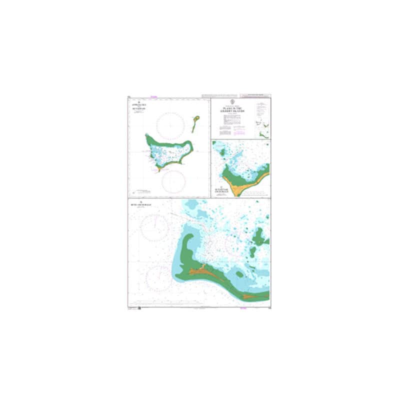 Admiralty - 729 - Plans in the Gilbert Islands