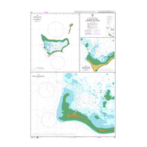 Admiralty - 729 - Plans in the Gilbert Islands