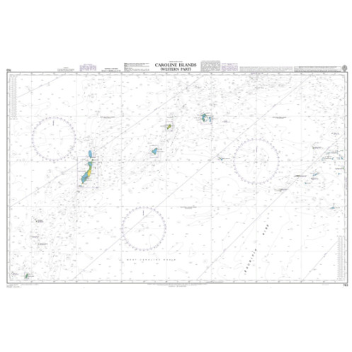 Admiralty - 0763 - nautical chart - Caroline Islands (Western Part)