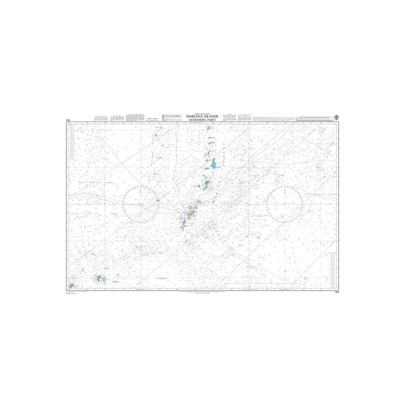 Admiralty - 764 - Mariana Islands (Southern Part)