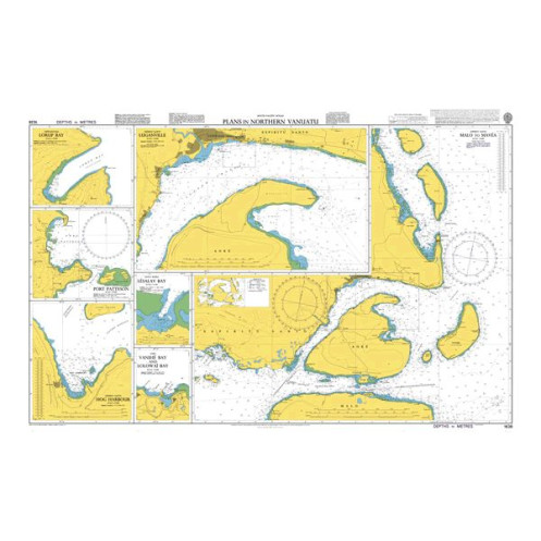 Admiralty - 1638 - Plans in Northern Vanuatu