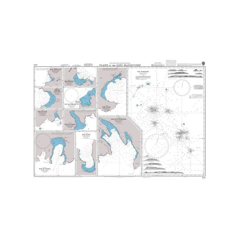 Admiralty - 1640 - Plans in the Iles Marquises