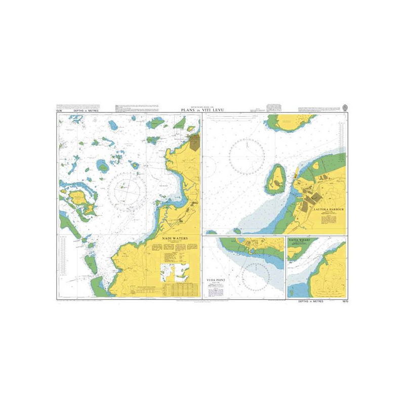 Admiralty - 1670 - Plans in Viti Levu