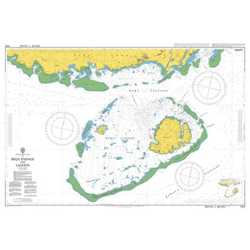 Admiralty - 1682 - nautical chart - Beqa Passage and Lagoon