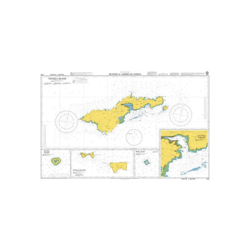 Admiralty - 1729 - Islands in American Samoa