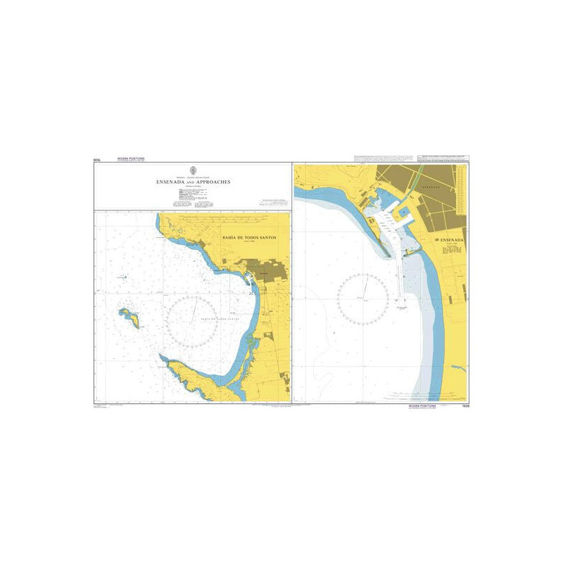 Admiralty - 1938 - Ensenada and Approaches A Bahia de Todos Santos